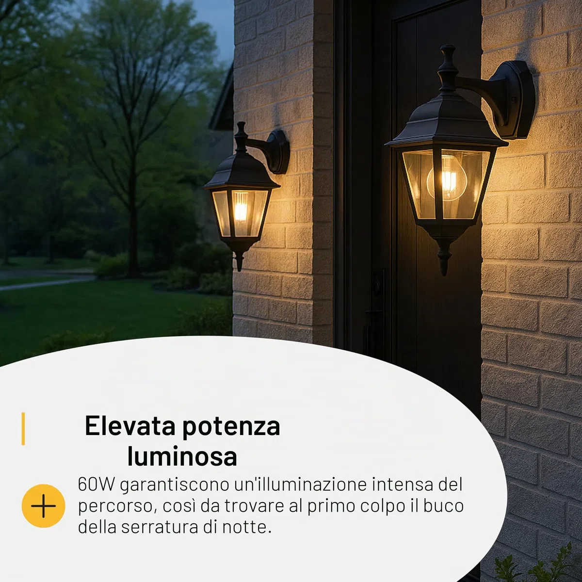 Brilliant 44282/06 Newport - Lampada da esterno in metallo e vetro, E27, 60 W, colore: Nero