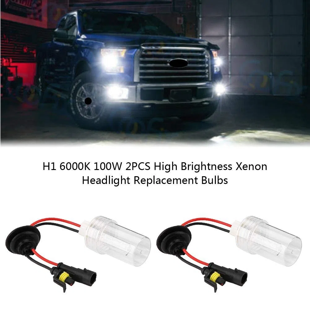 Fari Allo Xeno 6000K 100W Xenon Lamp Car Xenon Faro Lampadine Super BrighT Long DistancE Risparmio Energetico