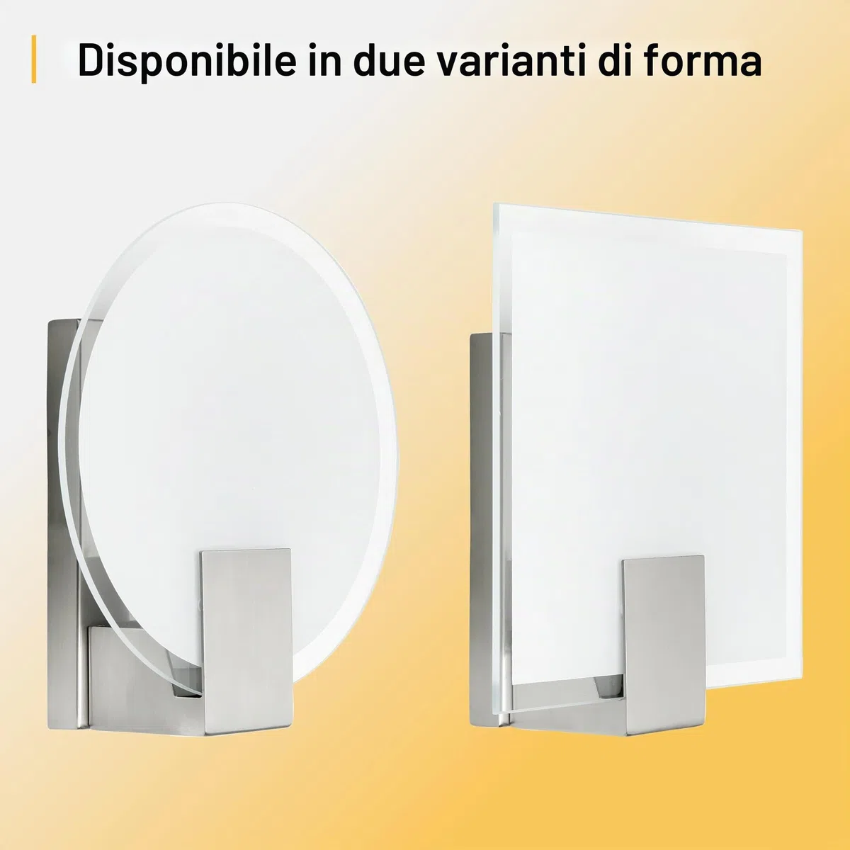 BRILLIANT lampada Sonian applique quadrato ferro/bianco | 1x C35, E14, 40W, adatto per lampade a candela (non incluse) | Scala da A ++ a E | Adatto per lampade a LED