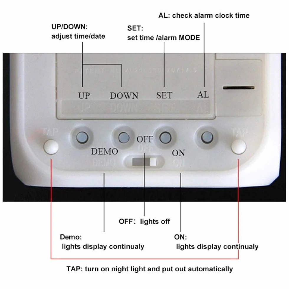 Sveglia Digitale Da Comodino Per Bambini - Sveglia Con Luce Notturna - Led 7 Colore Sveglia Leone Animale Wake Up Light Alarm Clocks Regalo Di Compleanno Per Ragazzi E Ragazze(A248)