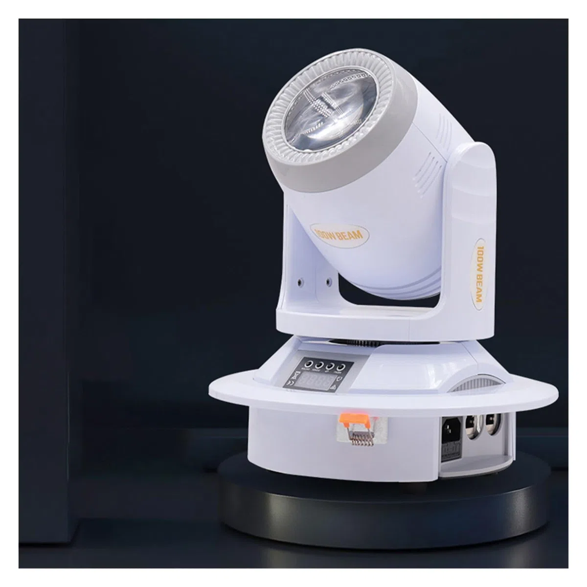 Luci da palcoscenico, 100W LED Pattern Strobe Beam Effect Moving Head Light DMX512 Music Control DJ Stage Disco Prom Party Dance Floor Bar Club
