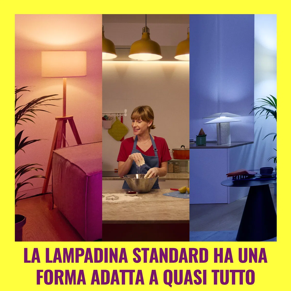 WiZ Lampada Smart LED A60, bianco Regolabile, attacco E27, 100 W, 2.200-6.500 K,1.521 lumen, intensità regolabile, compatibile con Alexa, Google Assistant e Apple Home, conf. da 1