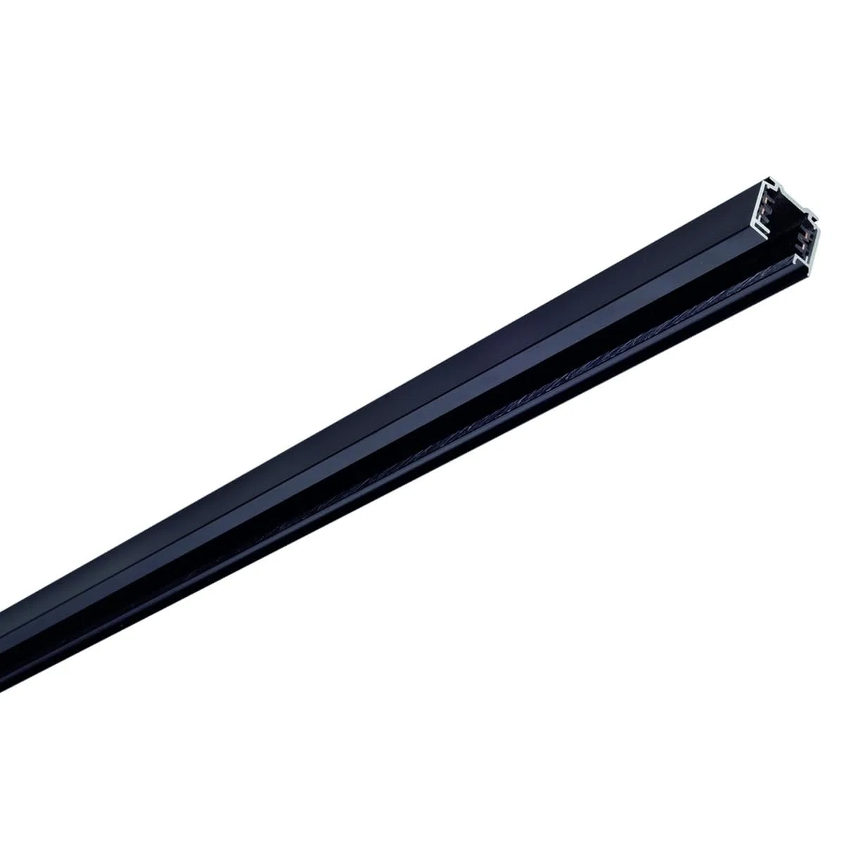 Silamp Binario LED Trifase 1m Bianco/Nero per faretto a binario 220V BIN-TRI-1M