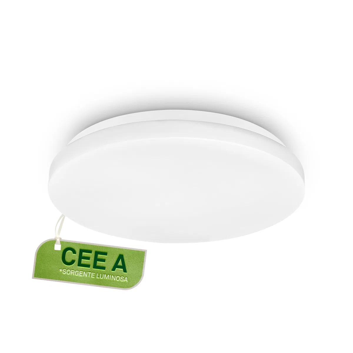 BRILONER - Plafoniera con luce bianca neutra, CEE A sorgente luminosa, 8W, 1700lm, lampada soffitto, plafoniera soffitto, plafoniere, lampadario, 29 x 6 cm, bianco