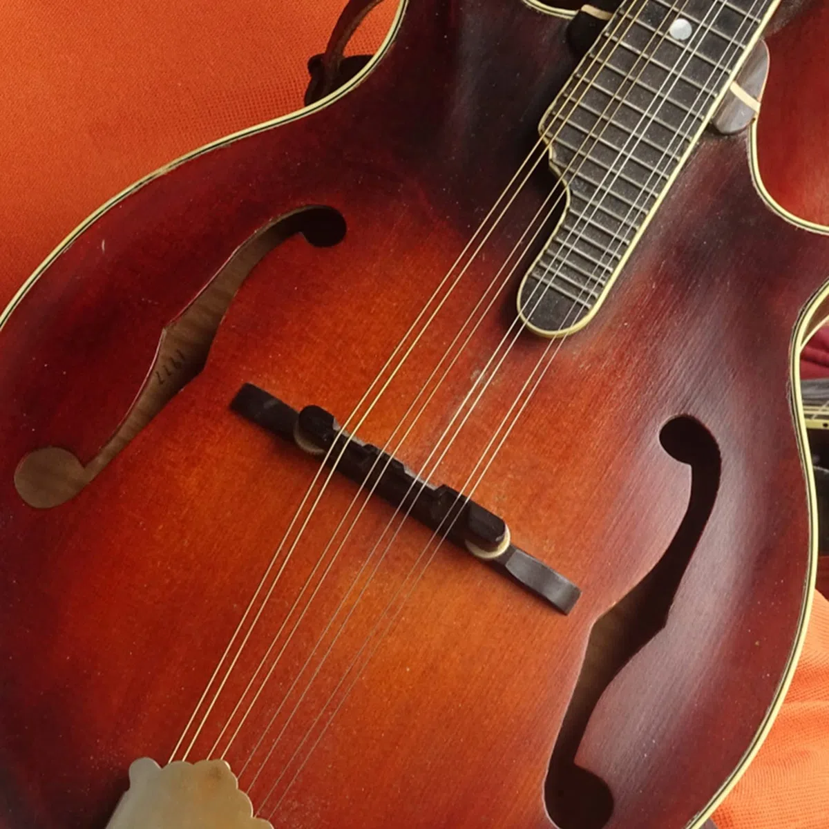 Ponte per Mandolino, Accessorio di Sostituzione del Ponte per Mandolino Regolabile in Palissandro Leggero e Resistente