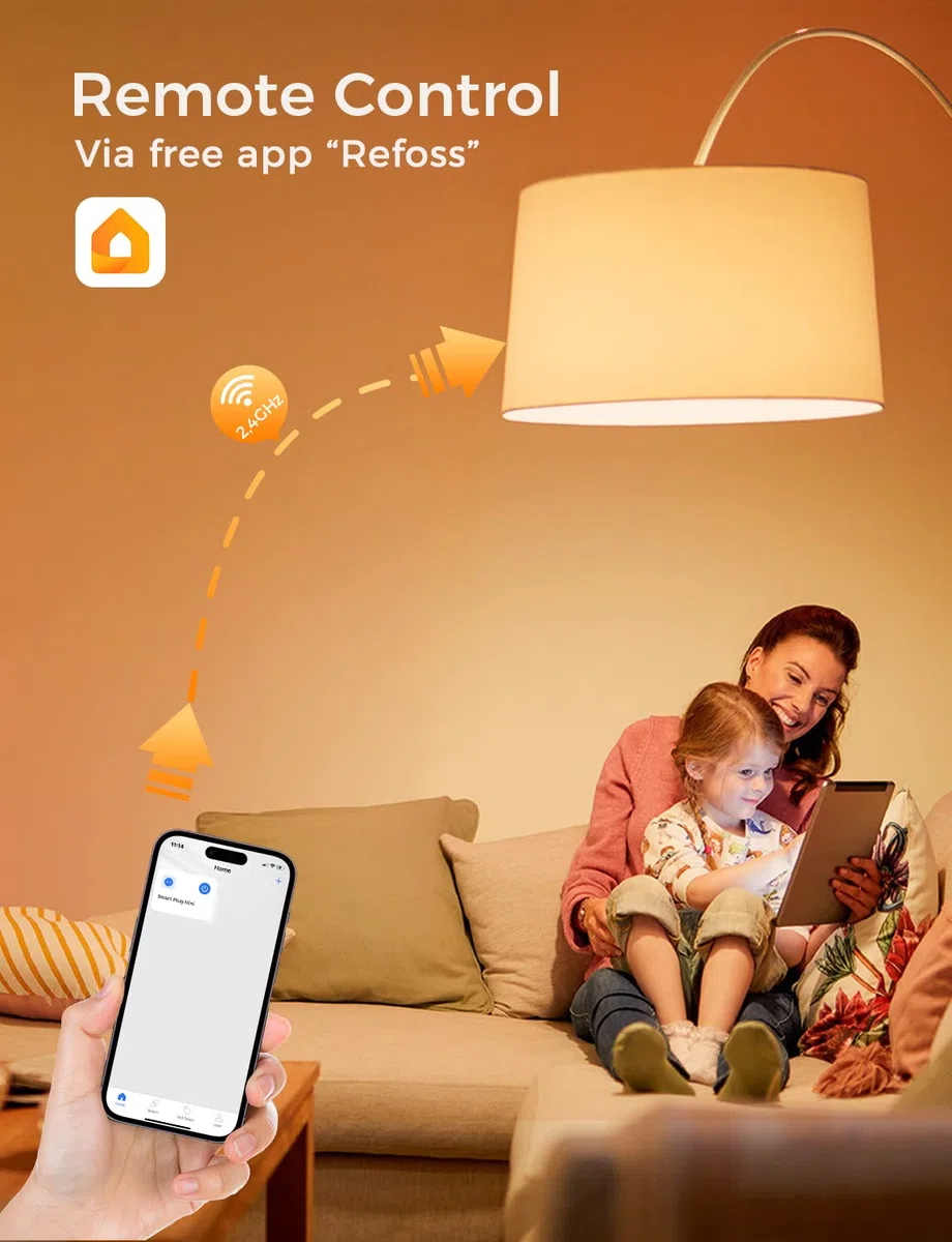 Refoss 2 Pezzi Lampadine Smart Wifi Intelligente Multicolore E27 Smart Light LED RGBWW, Compatibile con Apple HomeKit, Amazon Alexa, Google Home