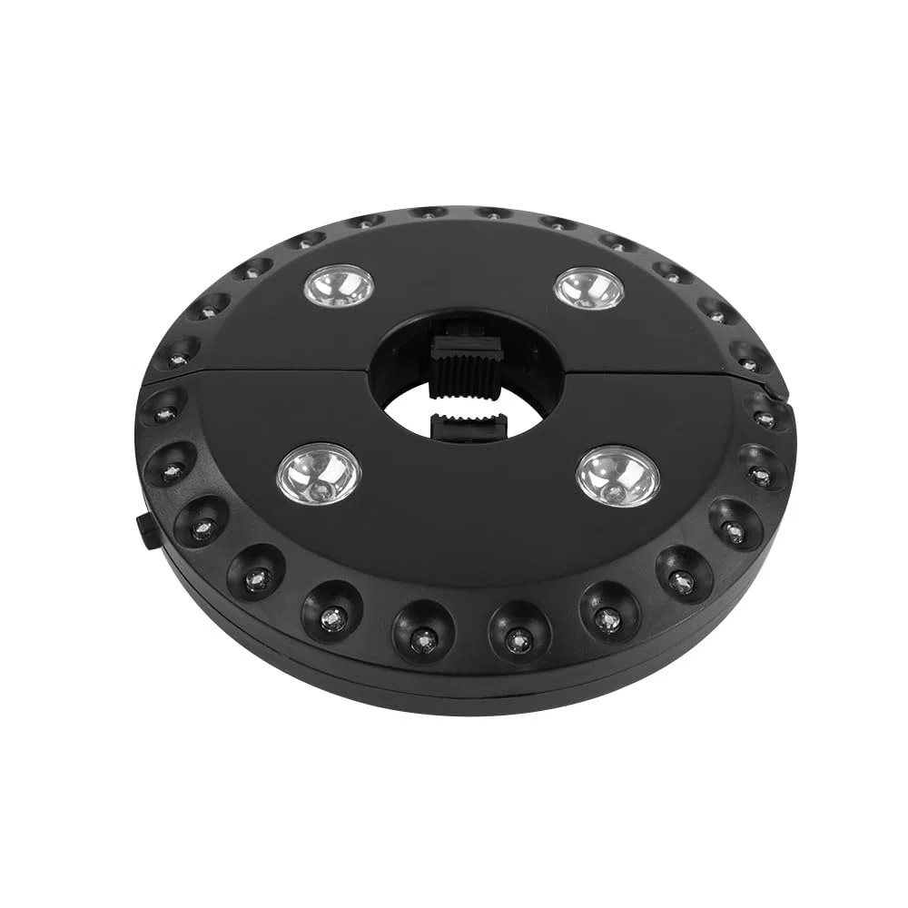 SariniLuce Ombrellone 3 modalità luminosità, senza fili, 28 LED, 200 lumen