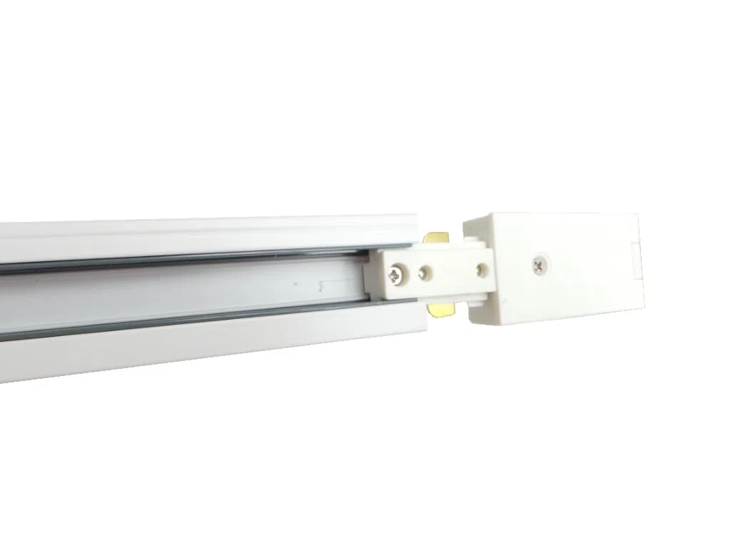 Binario LED Monofase 2m Bianco per faretto a binario 220V BIN-MONO-2M-WH