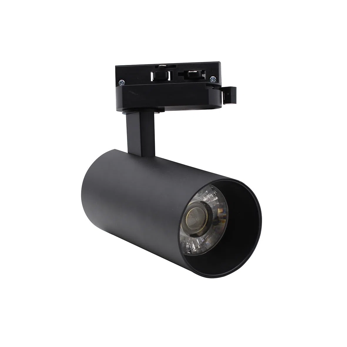 Faretto LED a Binario Monofase 20W 220V Nero Luce SWITCH 3000K-4200K-6400K