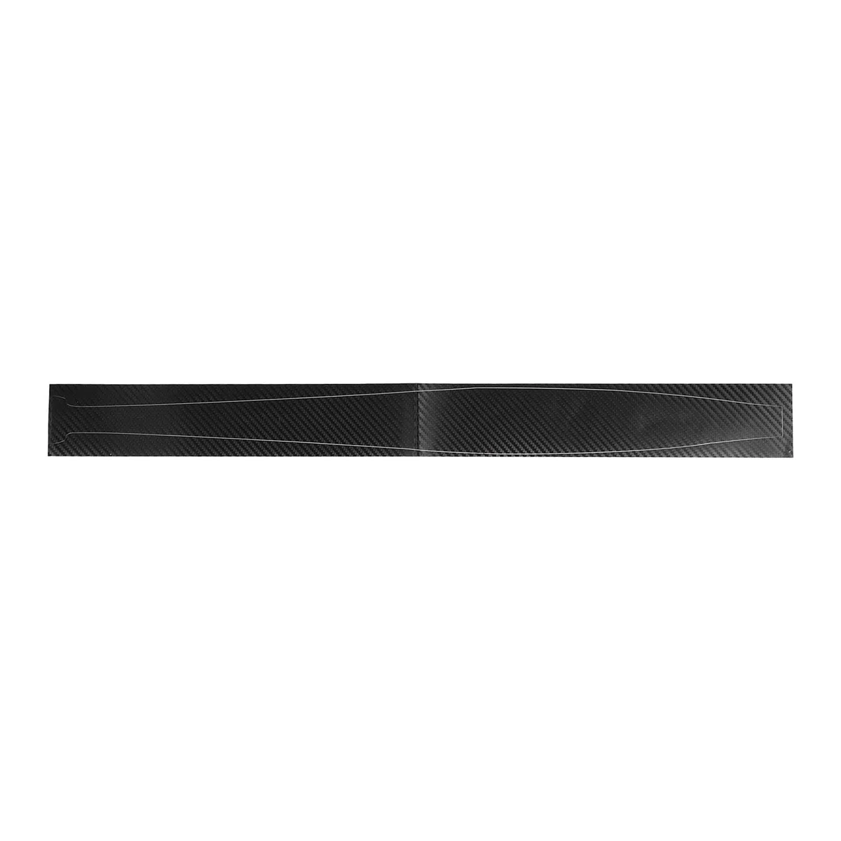 Elprico Adesivo per Striscia Centrale per Console Adesivo per Striscia Centrale Resistente Ai Graffi Integrale per Host 'edizione 'unità Ottica (Carbone Nero)