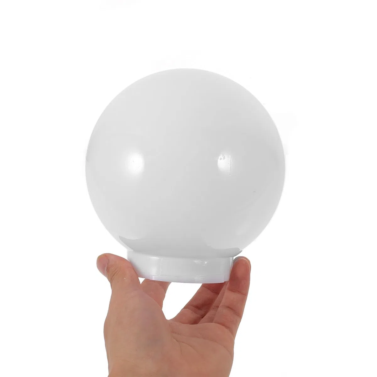 Paralume a globo in acrilico 15 cm lampada da parete esterna copriluce Paralume da patio facile da installare