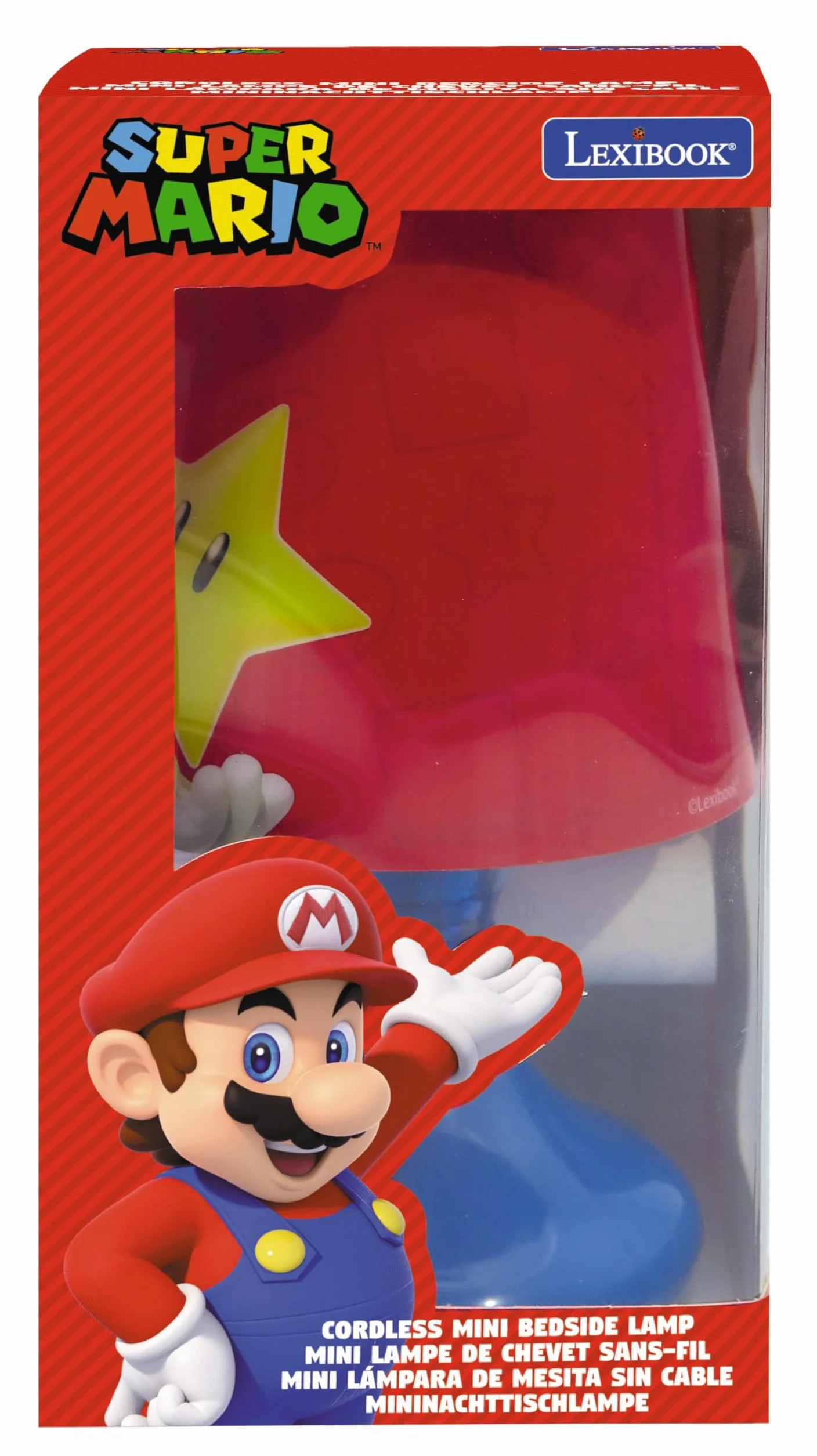 Lexibook - Lampada da Comodino Nintendo - MLT10NILXB