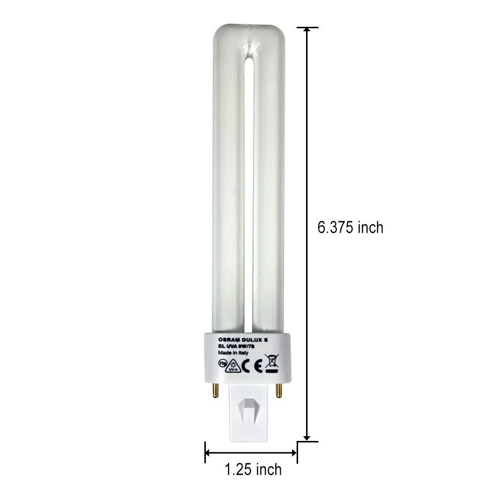 Osram Lighting dulux-s blue - Lampada UV dulux-s bluva 9w/78 g23