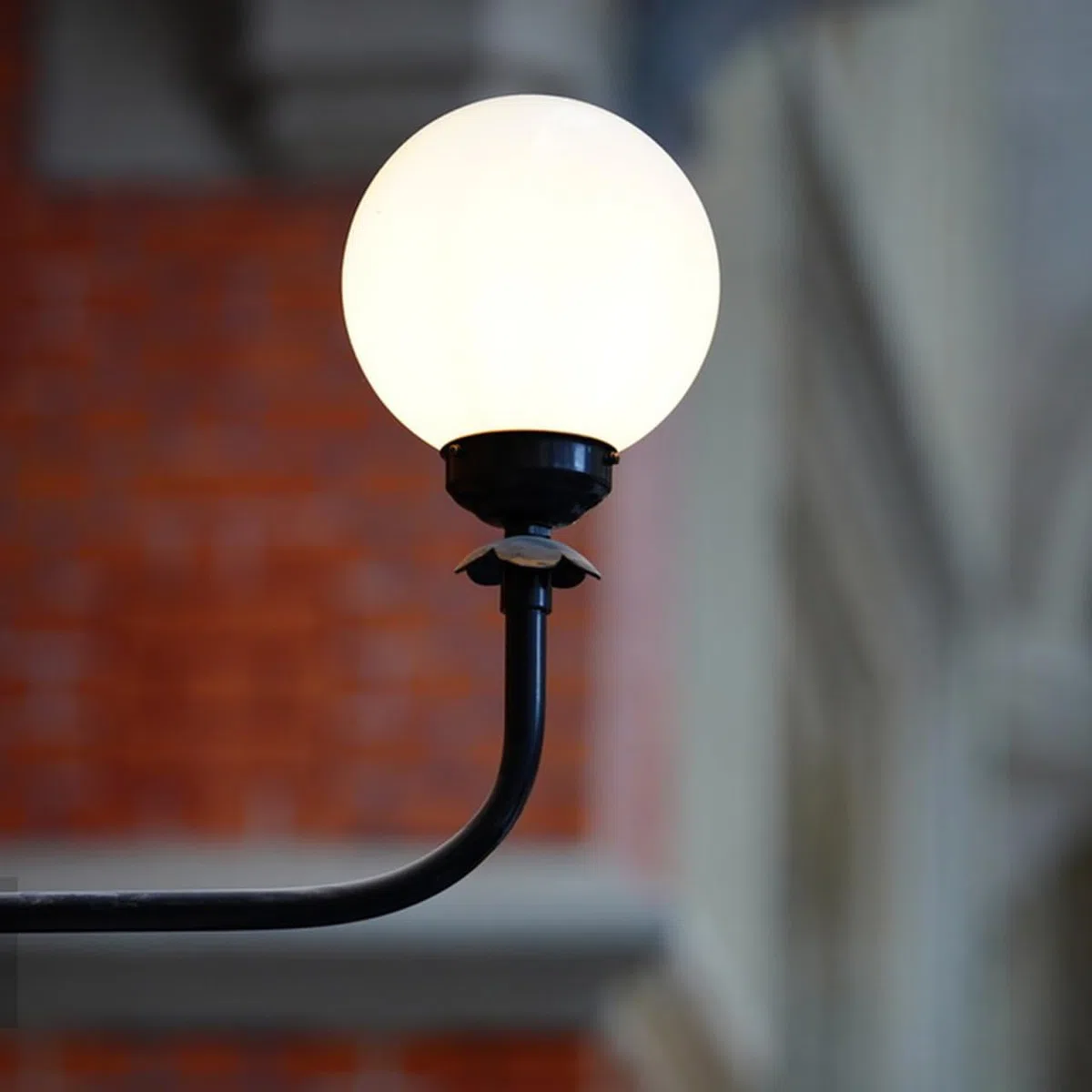 Paralume a globo in acrilico 15 cm lampada da parete esterna copriluce Paralume da patio facile da installare