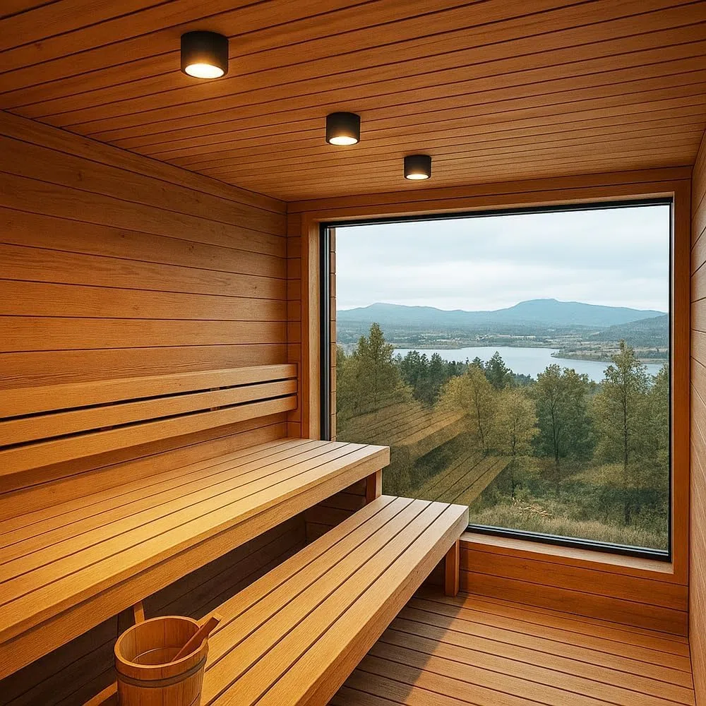 Faretto da Esterno LED GU10 IP54 Impermeabile | Applique da Soffitto per Terrazze Ingressi Porticati | Design Moderno in Alluminio Ø90x94mm | Lampadina Non Inclusa (Ruggine, Cilindro)