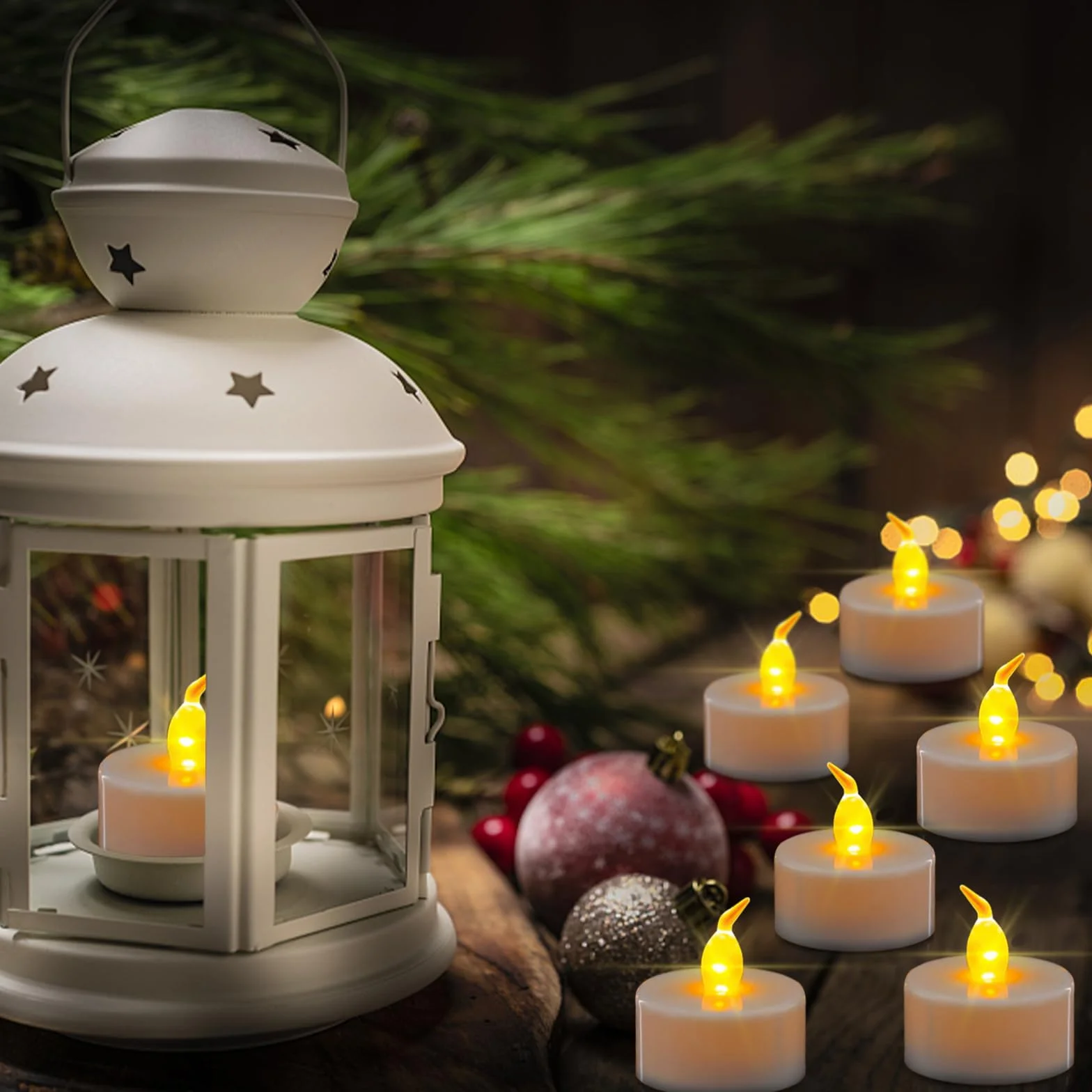 MOYKSRR Candele LED, Senza Fiamma, Luci LED Realistiche per Decorazione Casa e Occasioni Speciali