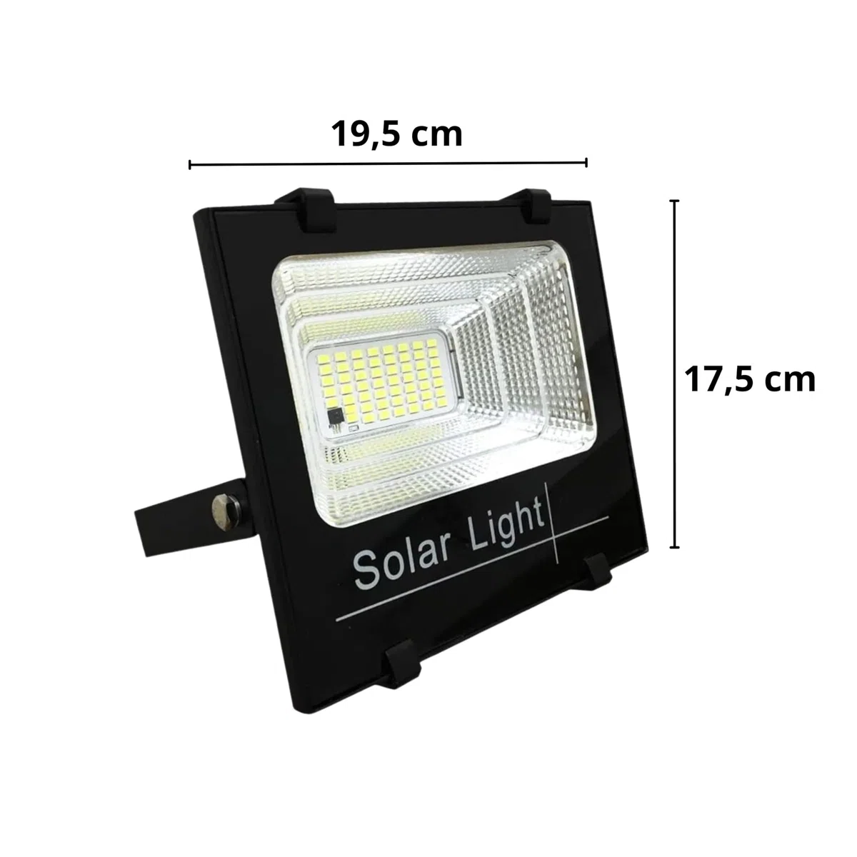 Clicled Faro Led Esterno con Pannello Solare 100W Luce Fredda 6500K - Proiettore LED a Energia Solare con Sensore Crepuscolare Telecomando Incluso, Faretto Protezione IP67 per Giardino e Cortile