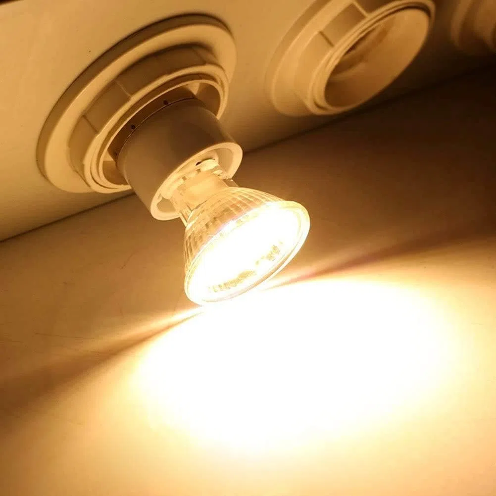 lampada alogena MR16 riflettore 12V 50W GU5.3 dimmerabile lampada alogena, bianco caldo, 2700K (4 pezzi)
