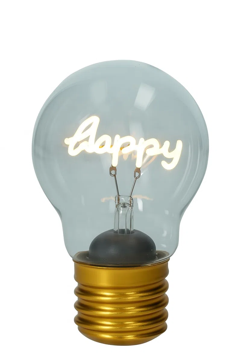 BRANDANI Lampadina decorative con disegno luminoso da scegliere