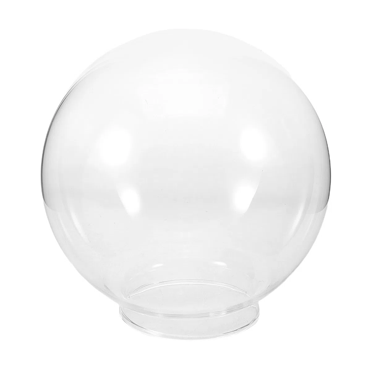 ULTECHNOVO Paralume in Vetro Rotondo Sfera 15cm per Lampada a Sospensione, Facile da Pulire e Resistente alla Polvere, per Soggiorno e Casa Contemporanea