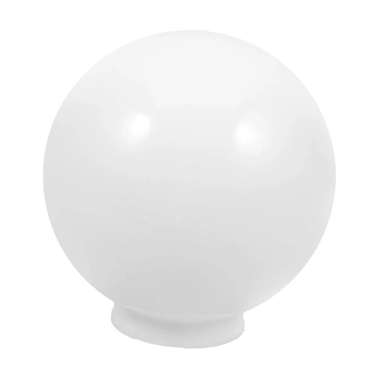 Paralume Sferico in Acrilico 20 Cm Apertura Senza Collo Per Esterni Giardino e Patio Copertura Ricambio Lampada a Globo