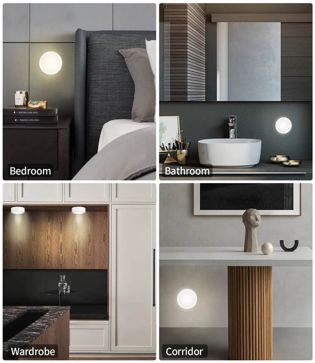 Zawaer Luce Sottopensile Cucina Led, 4Pcs Luce Notturna Ricaricabile, 3 Colori Dimmerabili,5 Livelli di Luminosità, con Telecomandi, Luci Armadio Touch con Timer, Magnetica (con Adesivo in Metallo)