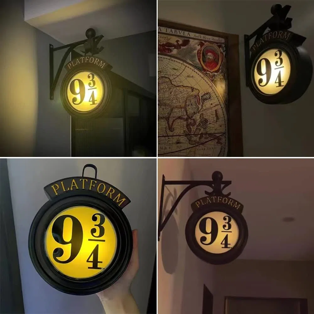 Appeso a Parete Luce Notturna, Lampada a Staffa per Film, Luci di Notte, Dotato di telecomando per controllare il colore, Luci Notturne Appese Alla Parete dei Bambini
