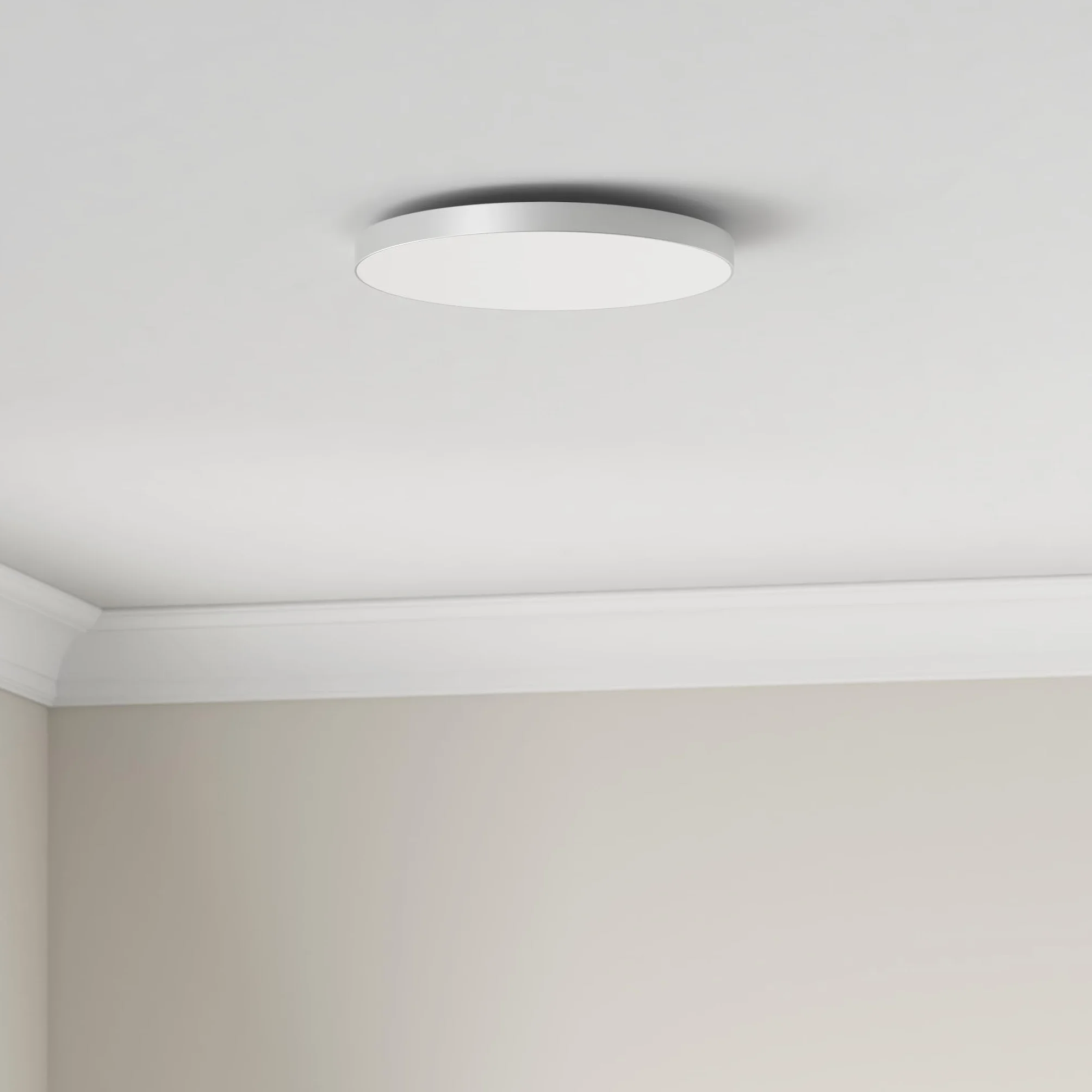 OUILA Plafoniera LED Soffitto Dimmerabile, 24W Lampada da Soffitto con Telecomando 3000K-6500K Plafoniera Bagno IP44 Impermeabile Ø28CM 2000LM Lampadario LED Moderna per Cameretta, Cucina, Soggiorno