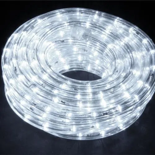 TUBO LUCI LED PER ADDOBBI NATALE 10 METRI BIANCO LUCE FREDDA INTERNO ED ESTERNO
