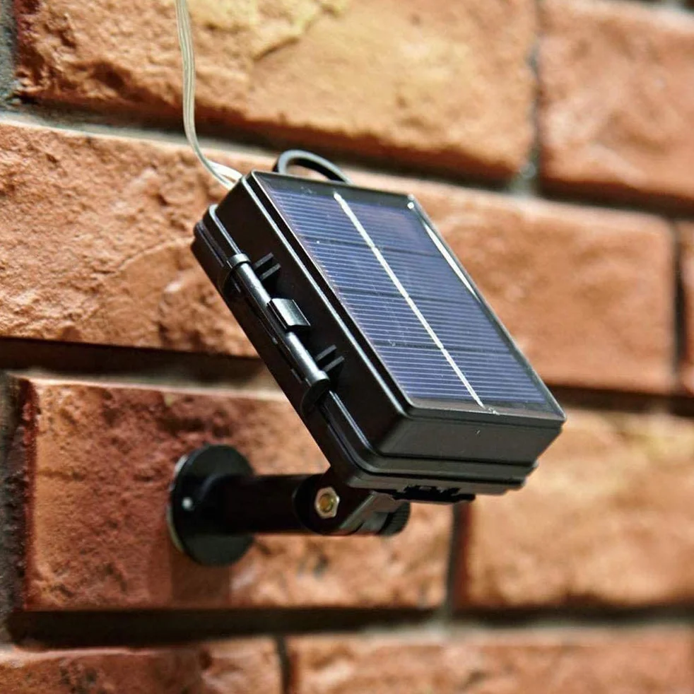 Illuminazione per Ombrellone Solare con Telecomando 104 LED 8 modalità Luci per Ombrelli per Patio Luce Decorativa per Interni Ed Esterni