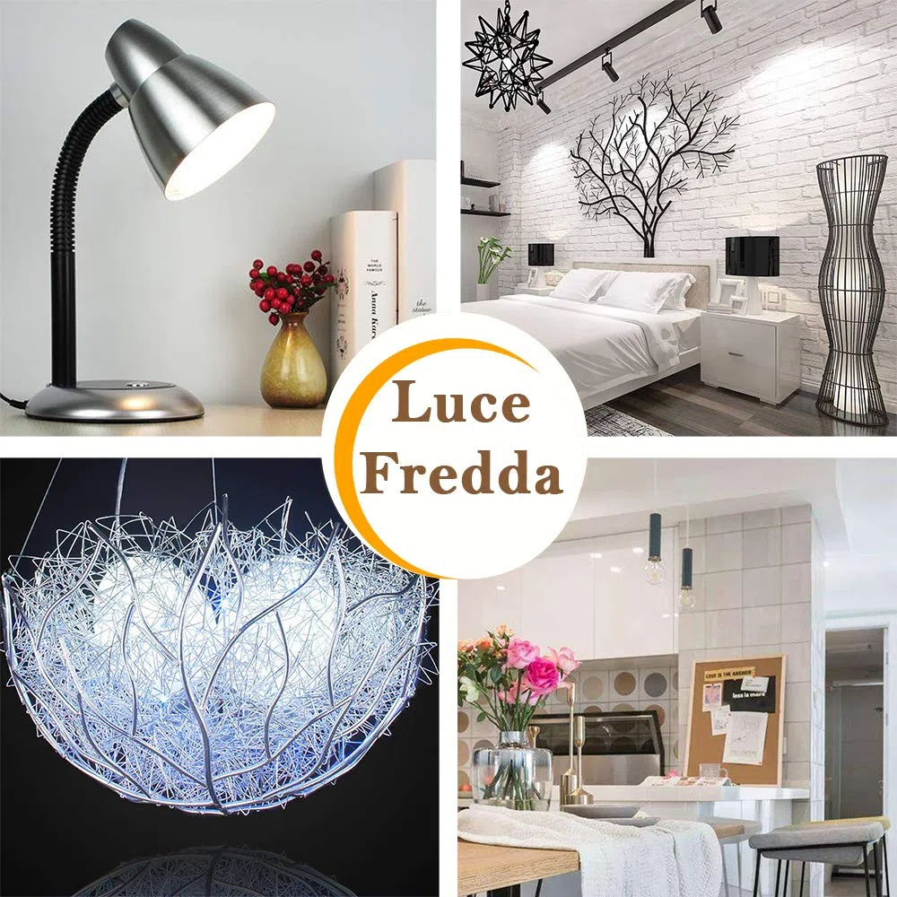 EXTRASTAR Lampadina LED E27, 15W (equivalenti a 120W), 6500K, luce bianca fredda - Pacco da 6