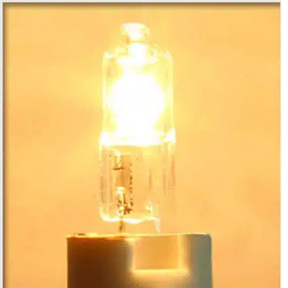 10 Pz/lotto Alogena G4 220 V 35 W 50 W Dimmerabile Vetro Trasparente 12 * 37 MM Bianco Caldo 2700 K Lampadina Al Tungsteno Per Illuminazione L