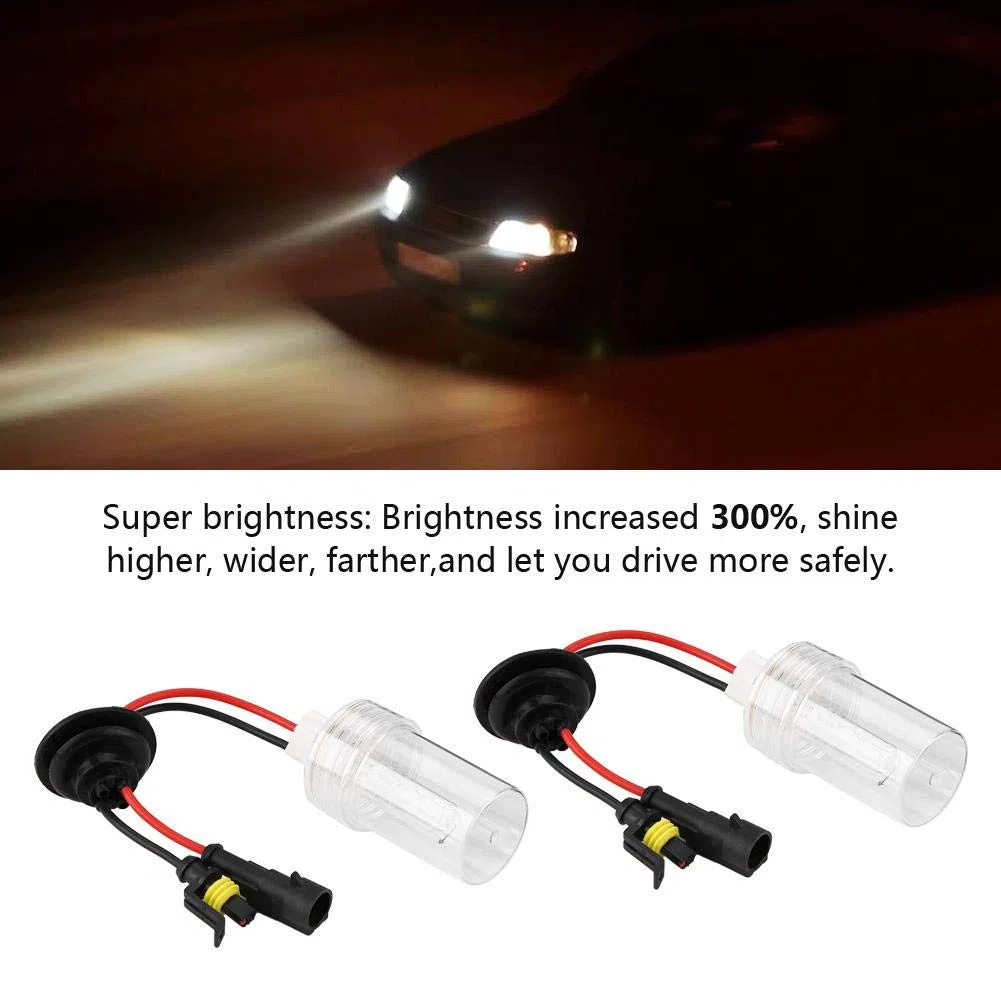Fari Allo Xeno 6000K 100W Xenon Lamp Car Xenon Faro Lampadine Super BrighT Long DistancE Risparmio Energetico