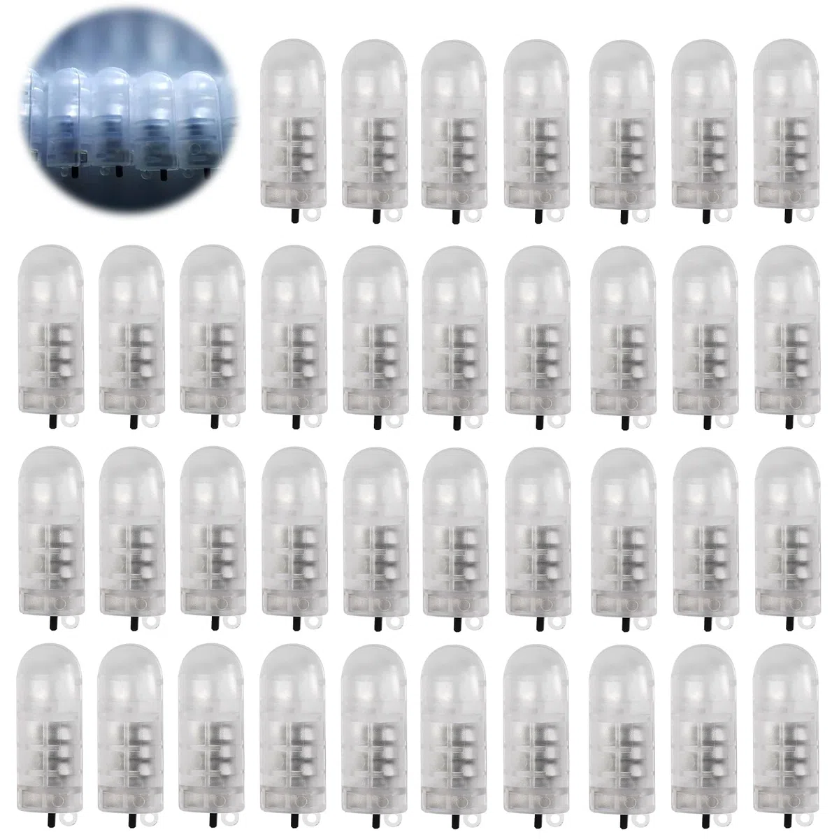 70 luci LED per palloncini a LED, impermeabili, per palloncini, luci a LED, decorazione per palloncini, lanterne di carta, Natale, matrimoni, feste, compleanni