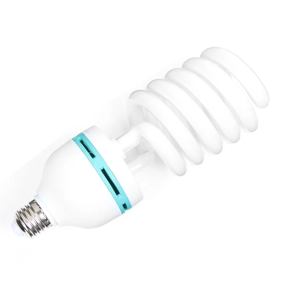 Fotga 85W 5500K E27 risparmio energetico Lampadina CFL Luce diurna Spiral bulbo Foto Lampada Photography Studio