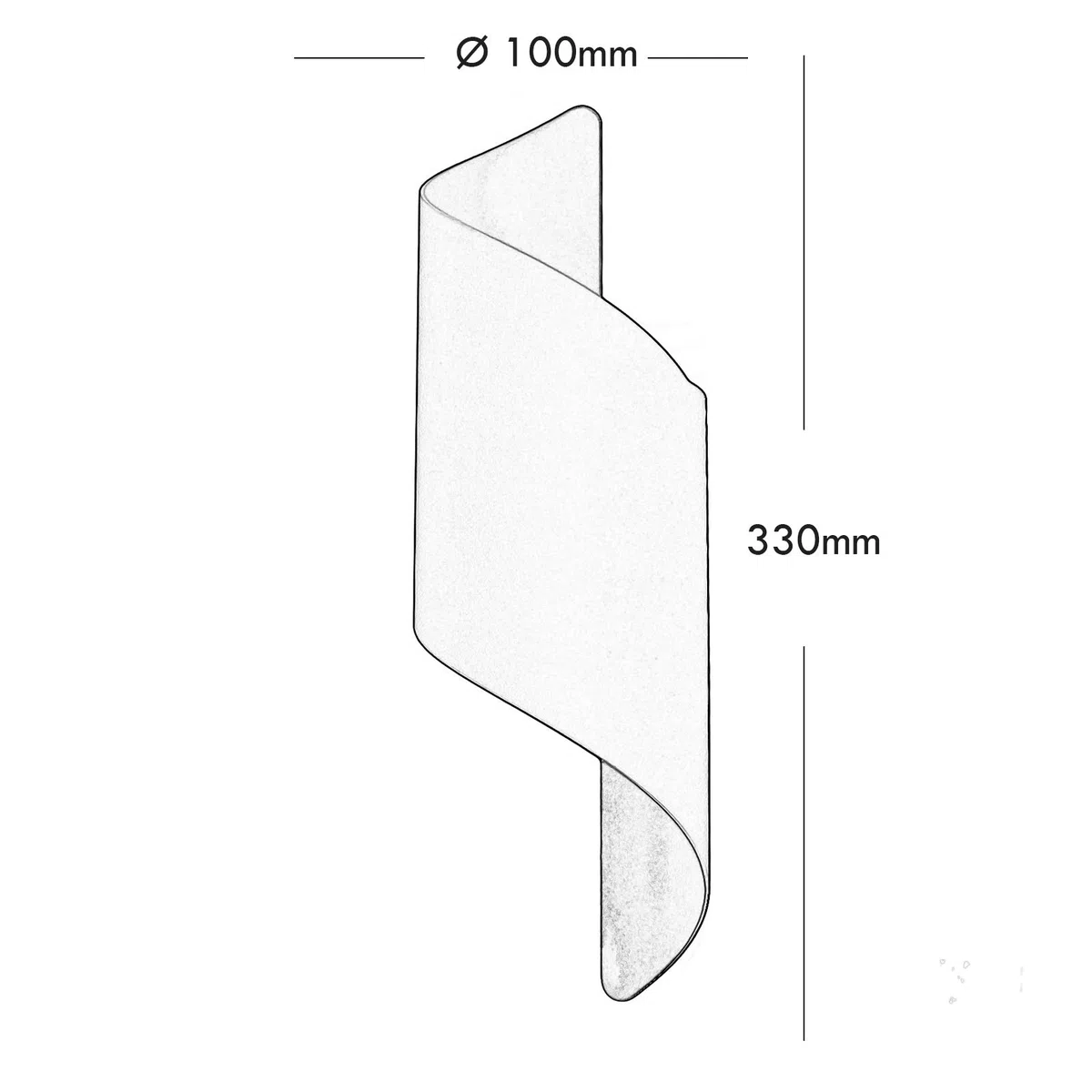 Applique moderno doppio fascio luce LED G9 7W lampada bianco nero parete muro ingresso corridoio camera da letto 230V Bianco 4000K