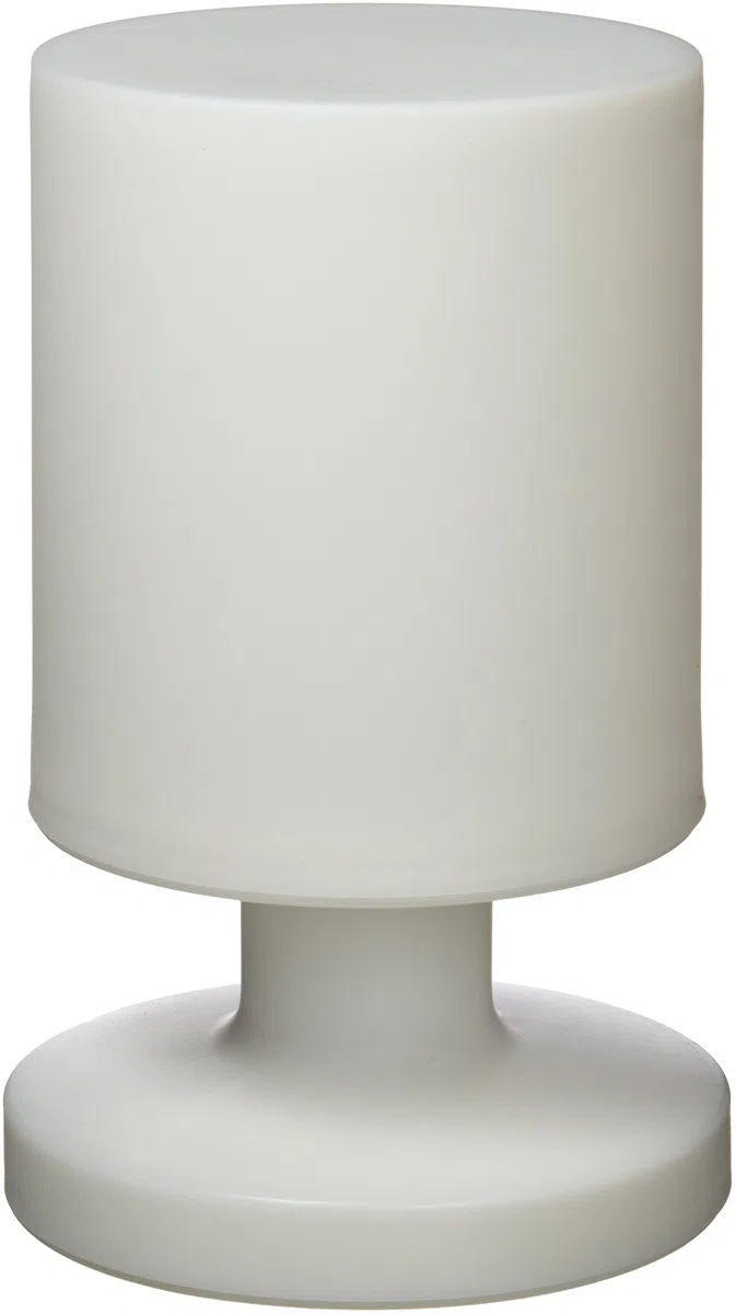 Reality Leuchten r57071101 a +, Batteria Lampada da esterno LED, acrilico, 1,5 Watts, Bianco, 13.0 x 13.0 x 20.5 cm