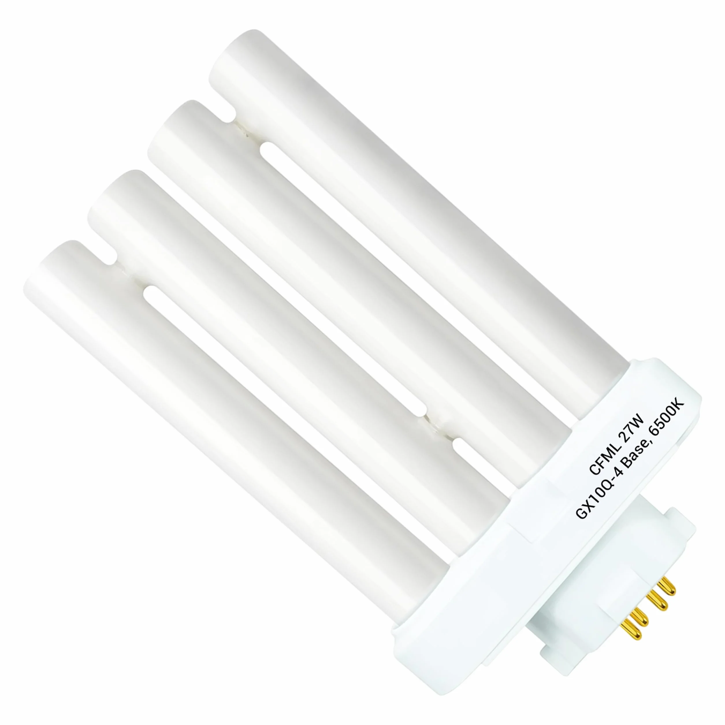 ARSUK Lampadina CFL 27W GX10Q-4 4 Pin 6500K Luce Naturale Bianca | Lampadina di Ricambio per Lampade da Scrivania, Ufficio, Lettura, Studio, Hobby, Manicure, Estetica, Crafting