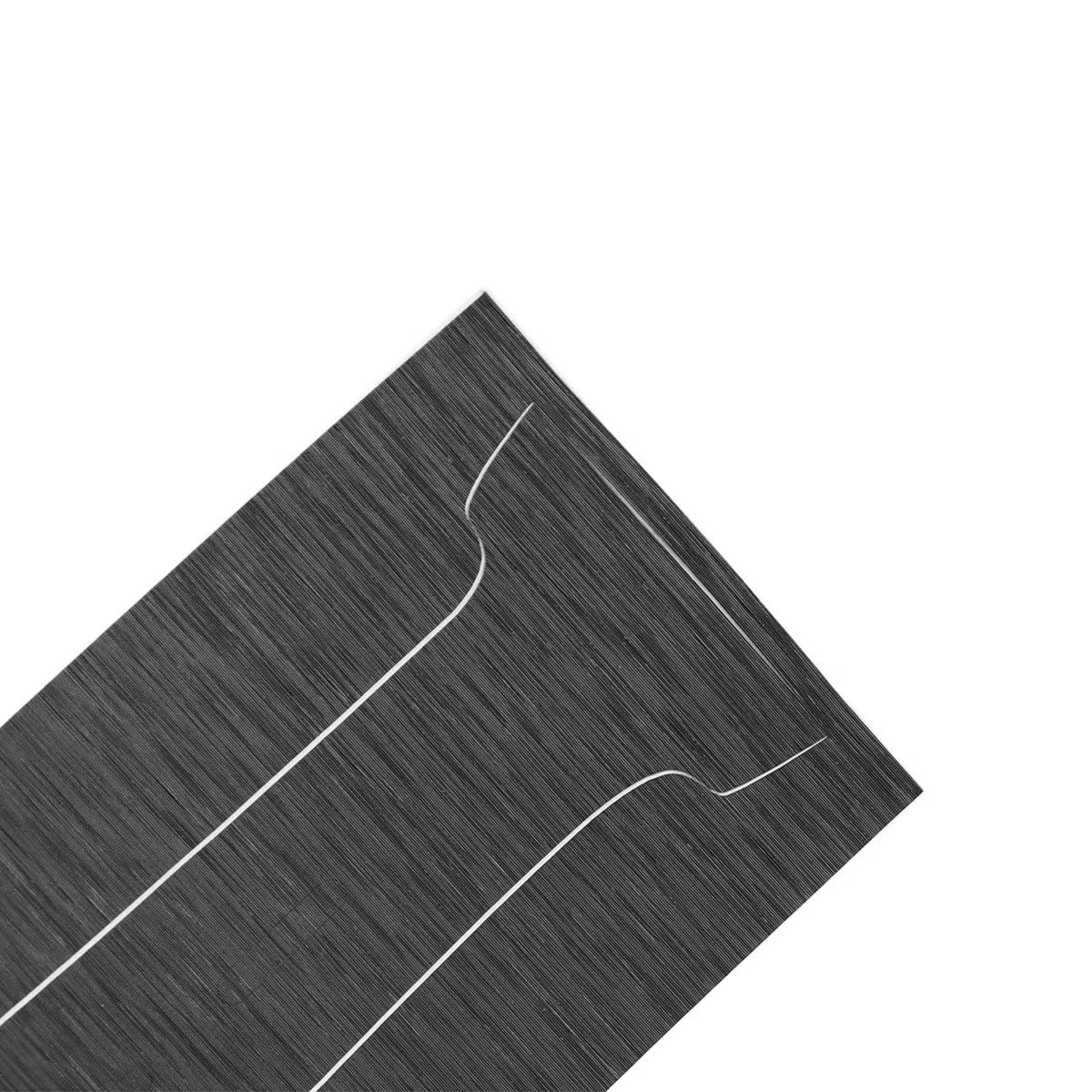Elprico Adesivo per Striscia Centrale per Console Adesivo per Striscia Centrale Resistente Ai Graffi Integrale per Host 'edizione 'unità Ottica (Nero Spazzolato)