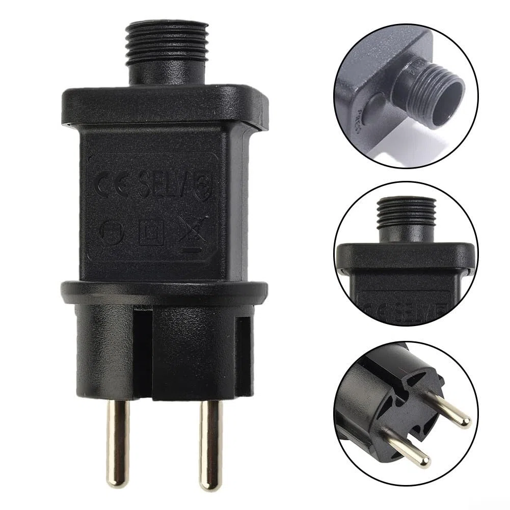 Alimentatore LED da 4,5 V, adattatore per alimentazione di ghirlande luminose, trasformatore con spina, driver LED da 6 W, IP44 impermeabile, trasformatore per luci natalizie (24 V)
