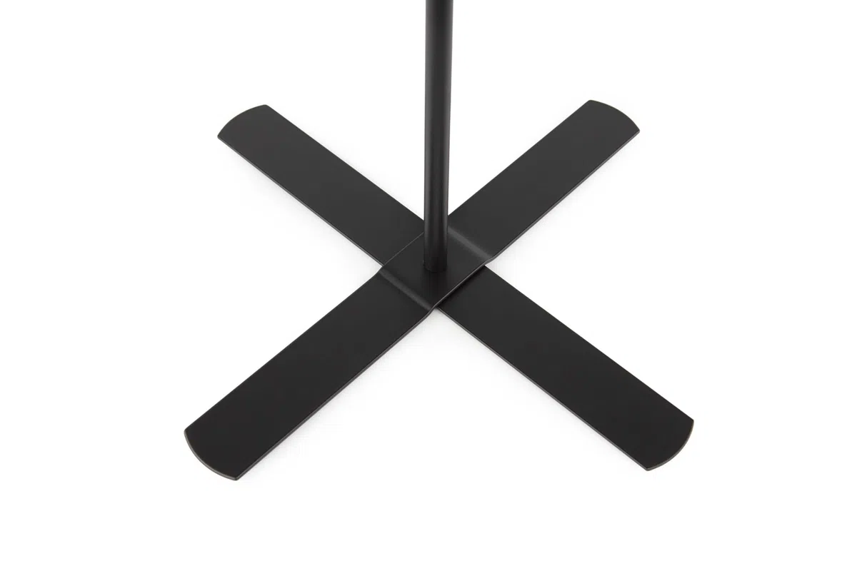 Ikea BARLAST Lampada da terra, Nero/Bianco, 150 cm (59 ")