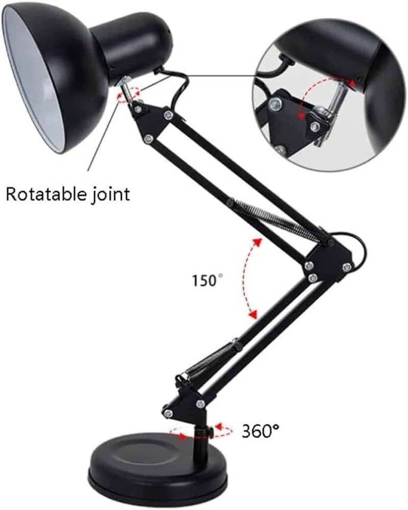 Soggiorno lampadario Regolabile Architetto Il Collo dell'oca l'architetto Tavolo Industriale Armato di Swing Lampada scrivania accoglienza uffici con Controllo del Filo Lettura Light per