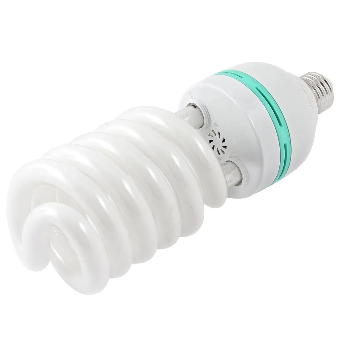 Ruilogod AC 220-240V 5500K 85W Base Bianco Bianco Photo Photo Studio a spirale lampadina