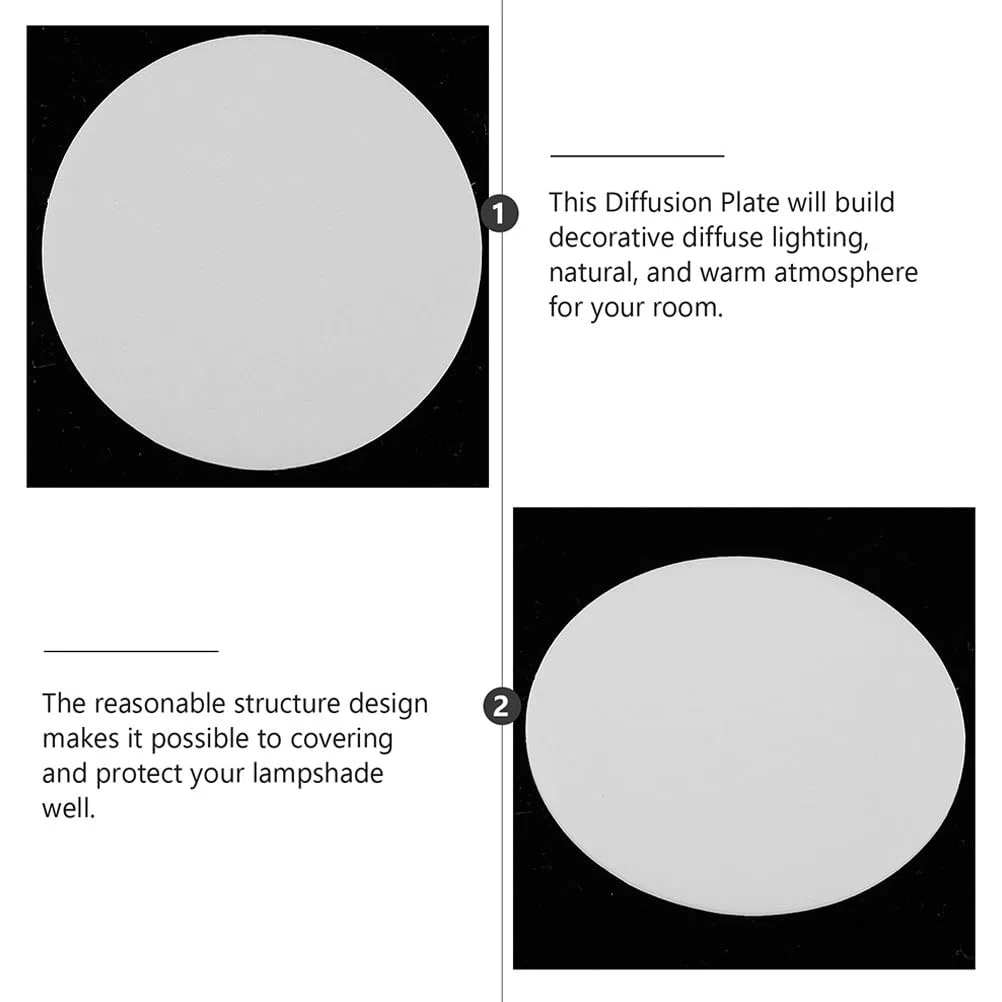 20pezzi Copertura Diffusore Led Per Downlight Rotonda Piastra Di Diffusione Per Illuminazione Facile Installazione E Compatibile Con Diverse Lampade