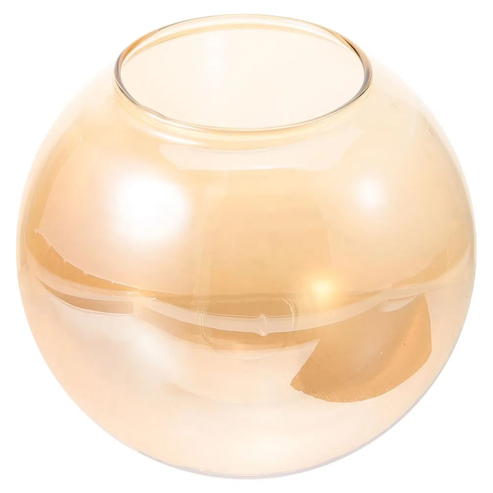 Ciieeo Globo Di Paralume Lampadari Di Ricambio Ambra Paralume Sfera A Sfera Per Applique Lampadario Lampada A Sospensione 150Mm Foro 70Mm