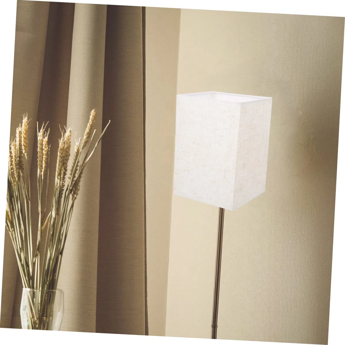 Garneck Paralume Di Lino Lampada Di Lampadario Schermi per Lampade Da Pavimento Lampada Quadrata Ombra Clip Nella Lampada Copertura Lampada Da Tavolo Lampada Da Pavimento Lampada