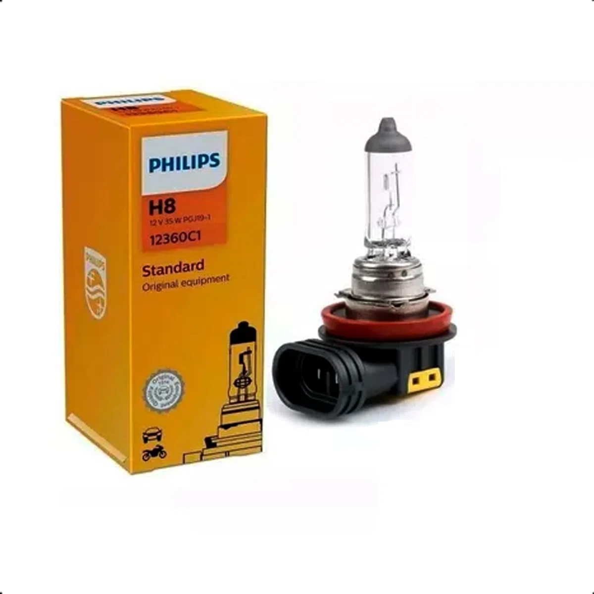 Philips 12360C1 - H8, 12V, 35W PGJ19-1