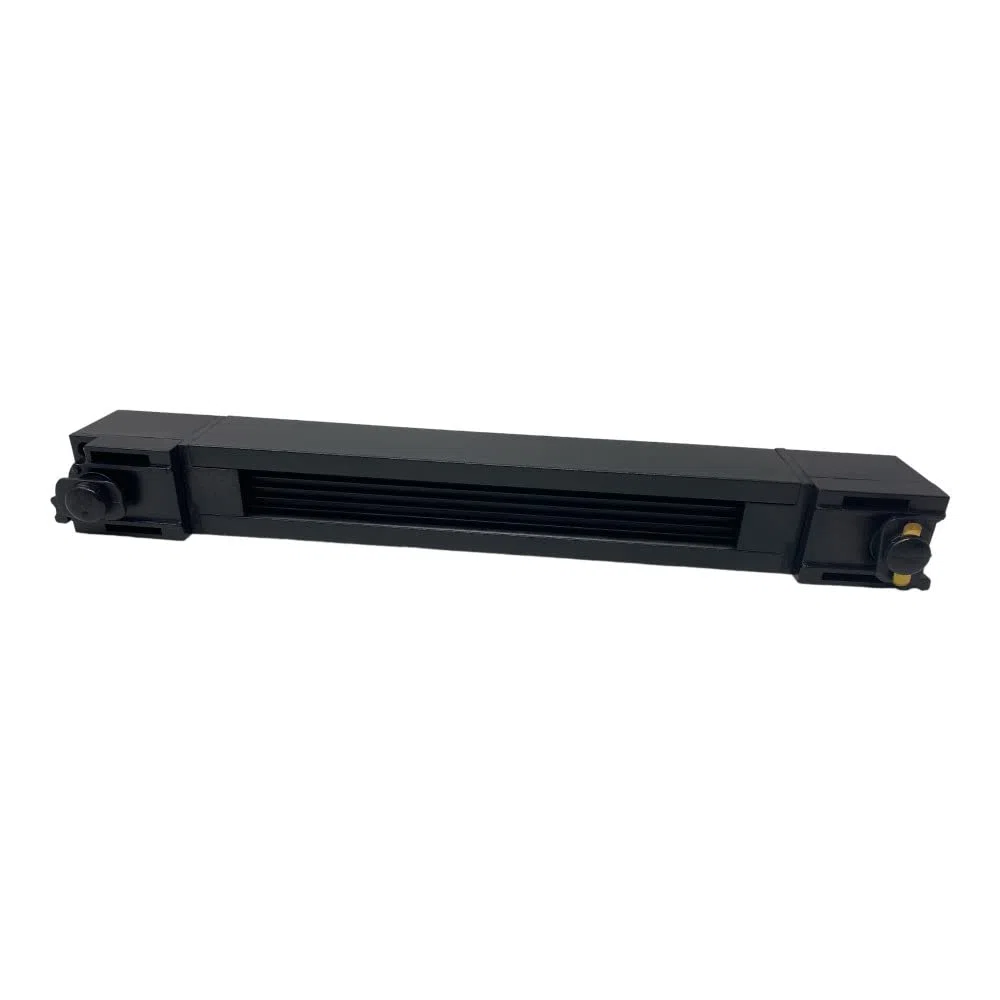 Vetrineinrete® Faretto track orientabile da binario 12 watt 6 led faro bianco o nero monofase luce fredda 6500k naturale 4000k calda 3000k (Nero Luce Calda 3000k)