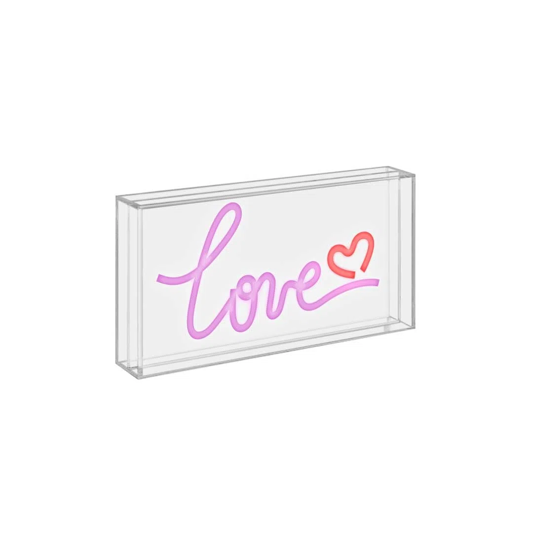 INSEGNA NEON " LOVE"