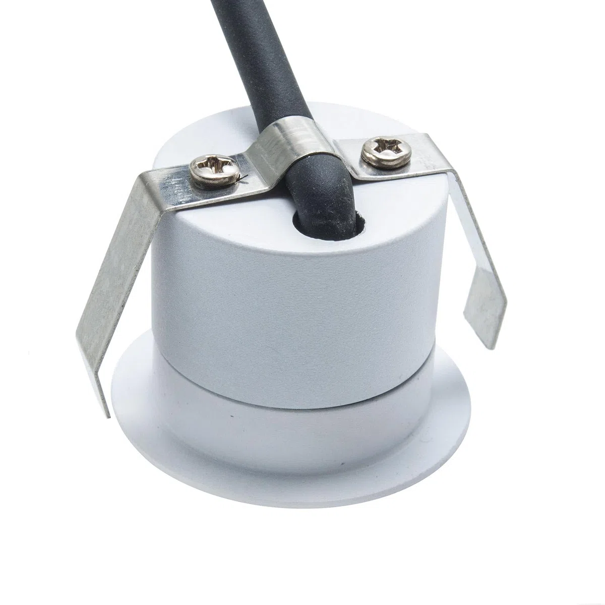 Mini Faretto Bianco Incasso LED 3W CCT da 2700K a 4000K Luce SPOT 26 Gradi Box Doccia Nicchia Bagno IP44 Vetrine, Espositori, Mensole, Ripiani, RA90 alimentazione 230V
